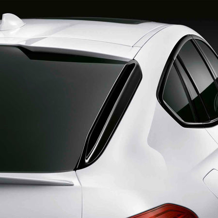 Genuine BMW F96 X6M & G06 X6 M Performance Rear Window Tail Fins In Gloss Black