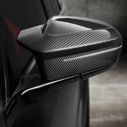 Genuine BMW M Performance Gloss Carbon Fibre Wing Mirror Caps For G45 X3, G60/G61 5 Series, G70 7 Series & G90/G99 M5