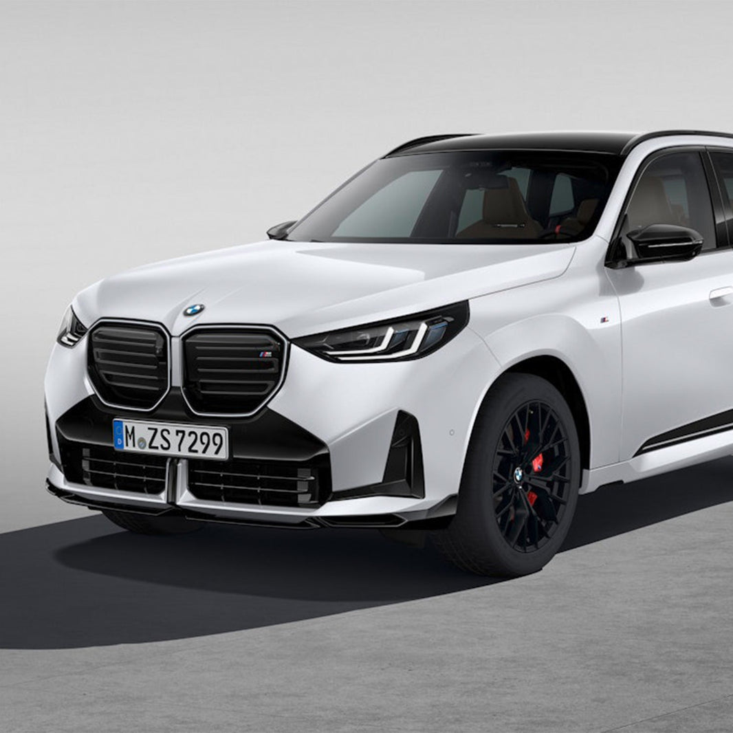 Genuine BMW G45 X3 M Performance Gloss Black Front Splitter