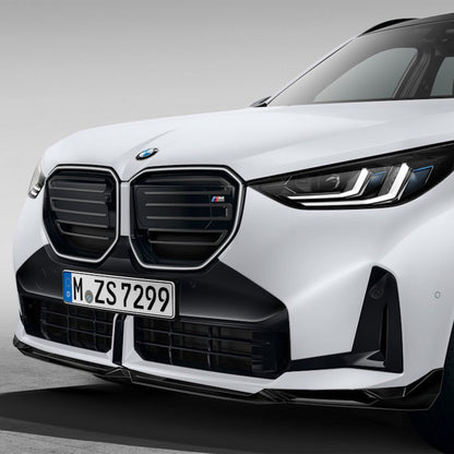 Genuine BMW G45 X3 M Performance Gloss Black Front Splitter