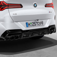 Genuine BMW G45 X3 M Performance Gloss Black Rear Diffuser