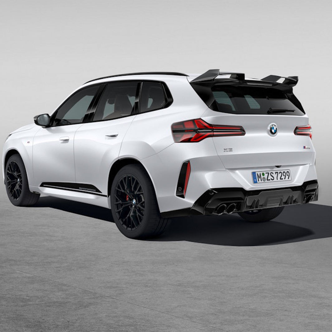 Genuine BMW G45 X3 M Performance Gloss Black Rear Spoiler