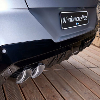 Genuine BMW G45 X3 M50 xDrive M Performance Carbon Fibre Exhaust Tips