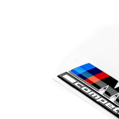 Genuine BMW M3 Competition LCI Rear Badge In Gloss Black (G80/G81)