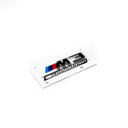 Genuine BMW M3 Competition LCI Rear Badge In Gloss Black (G80/G81)
