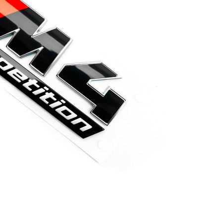 Genuine BMW M4 Competition LCI Rear Badge In Gloss Black (G82/G83)