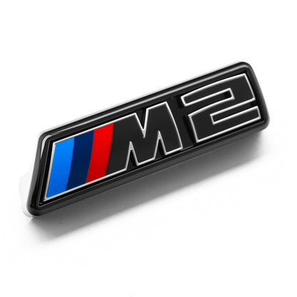 Genuine BMW G87 M2 LCI Front Grille Emblem In Gloss Black