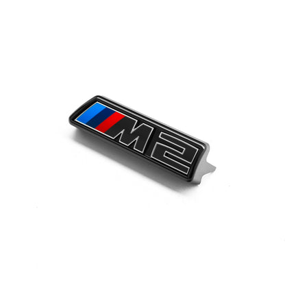 Genuine BMW G87 M2 LCI Front Grille Emblem In Gloss Black