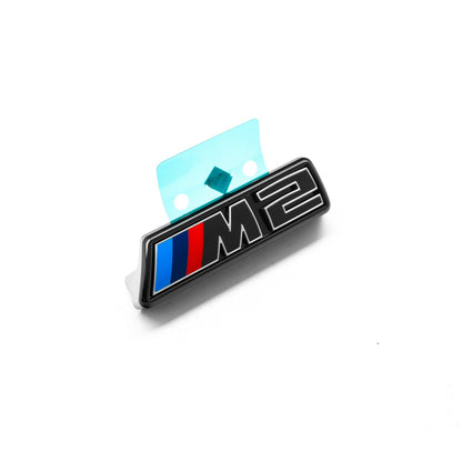 Genuine BMW G87 M2 LCI Front Grille Emblem In Gloss Black
