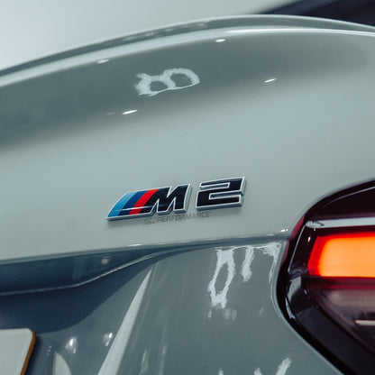 Genuine BMW G87 M2 LCI Rear Badge In Gloss Black