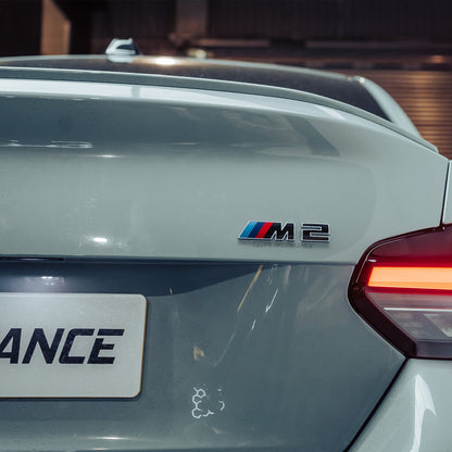 Genuine BMW G87 M2 LCI Rear Badge In Gloss Black