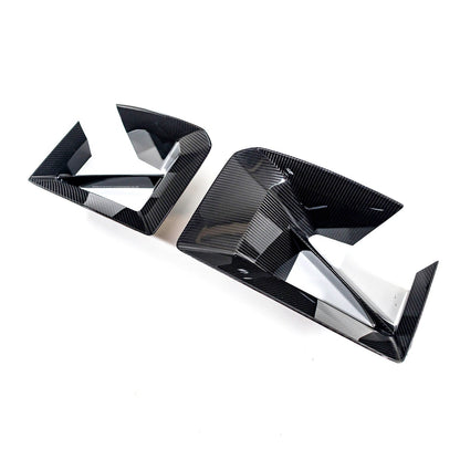 Genuine BMW M2 M Performance Front Air Inlet Set In Gloss Carbon Fibre (G87)