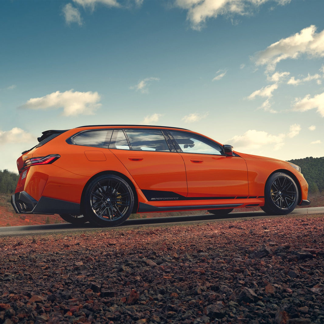 Genuine BMW G90 & G99 M5 M Performance Side Skirts In Gloss Carbon Fibre