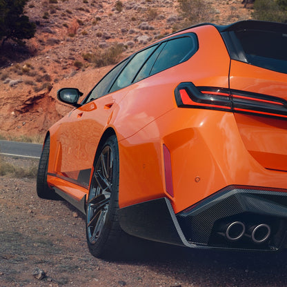 Genuine BMW G90 & G99 M5 M Performance Side Skirts In Gloss Carbon Fibre