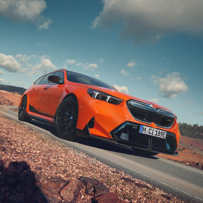 Genuine BMW G90 & G99 M5 M Performance Side Skirts In Gloss Carbon Fibre