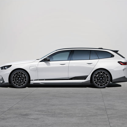 Genuine BMW G90 & G99 M5 M Performance Side Skirts In Gloss Carbon Fibre