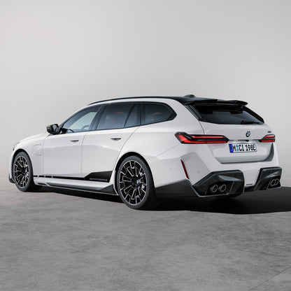 Genuine BMW G90 & G99 M5 M Performance Side Skirts In Gloss Carbon Fibre