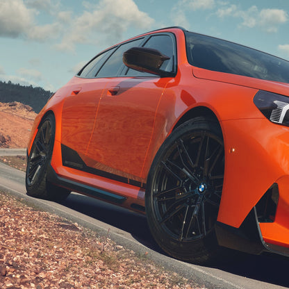 Genuine BMW G90 & G99 M5 M Performance Side Skirts In Gloss Carbon Fibre