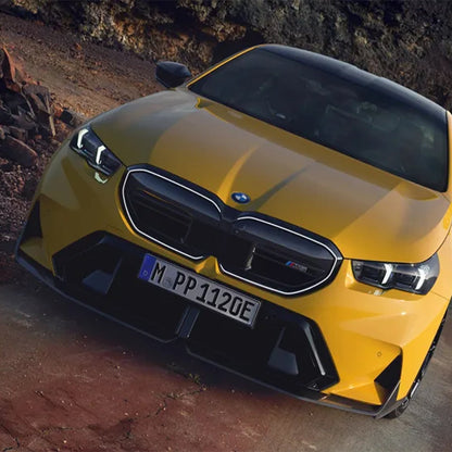 Genuine BMW G90 & G99 M5 M Performance Front Splitter In Gloss Carbon Fibre