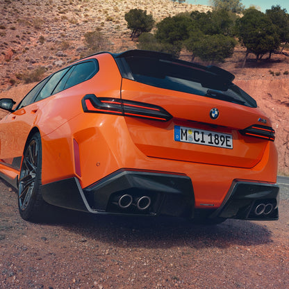 Genuine BMW G90 & G99 M5 M Performance Rear Diffuser In Gloss Carbon Fibre