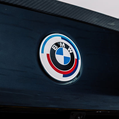 Genuine BMW G90 & G99 M5 50th Anniversary Heritage Rear Badge Emblem