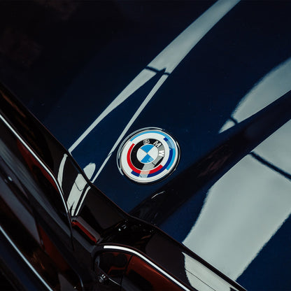 Genuine BMW G90 & G99 M5 50th Anniversary Heritage Front Badge Emblem