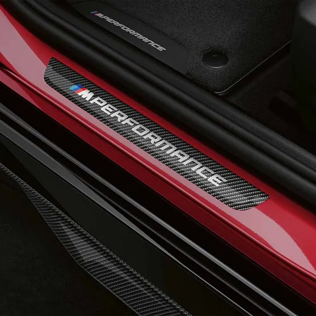 Genuine BMW M Performance Carbon Fibre Door Sill Trims For G60/G61 5 Series, G45 X3 & more