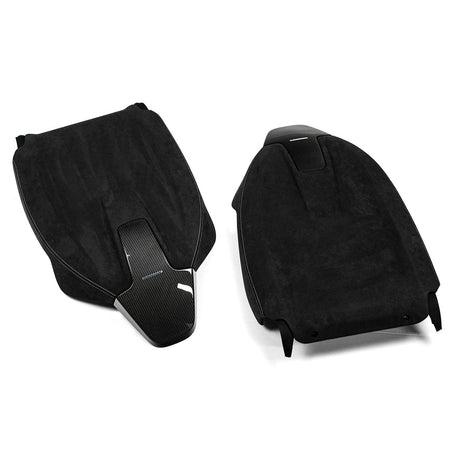 Genuine BMW M Performance G Series Seat Back Covers In Carbon Fibre & Alcantara (4 Door Vehicles)