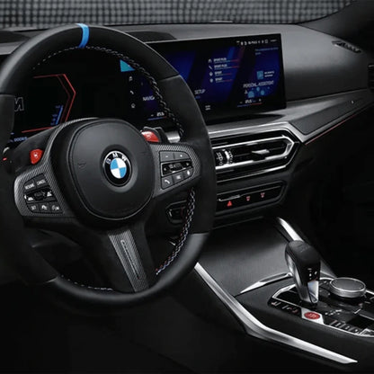 Genuine BMW M Performance G Series LCI Interior Trim Kit In Carbon Fibre & Alcantara (For Vehicles w/ Big Display)