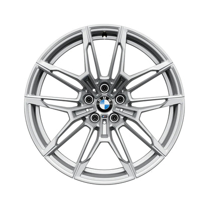 Genuine BMW M Performance 825M Alloy Wheels In Silver For BMW G80/G81 M3, G82/G83 M4 and G87 M2