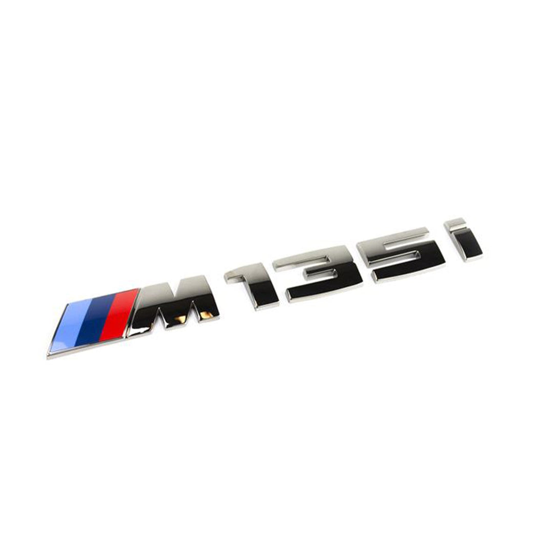 Genuine BMW M135i Replacement Badge In Silver (F20/F21)