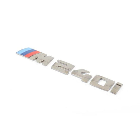 Genuine BMW M240i Replacement Badge In Silver (F22/F23)