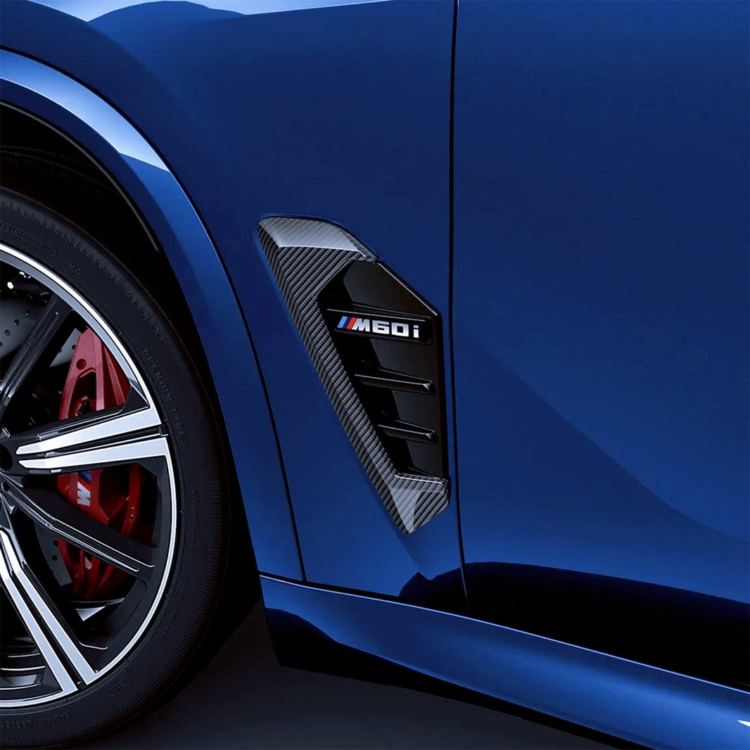 Genuine BMW F95 X5M & G05 X5 LCI M Performance Side Trims In Carbon Fibre