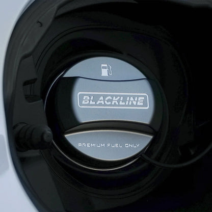 GoldenWrench BMW BLACKLINE "Premium Fuel Only" Performance Fuel Cap Cover for BMW (2010+)