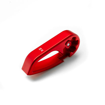 GoldenWrench BMW F Series Bonnet Hood Latch Handle In Red
