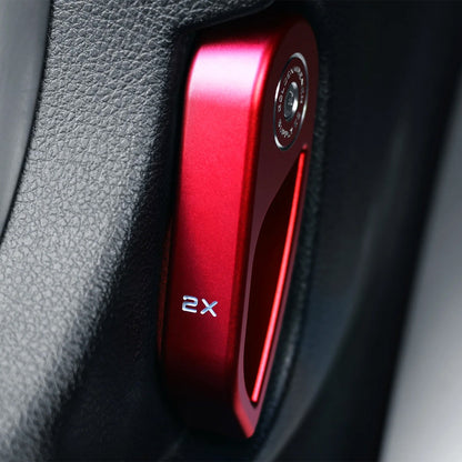 GoldenWrench BMW F Series Bonnet Hood Latch Handle In Red