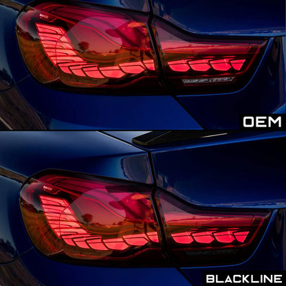 GoldenWrench BMW M4 CS/GTS Taillight Overlay Kit (F82 2017+ LCI)