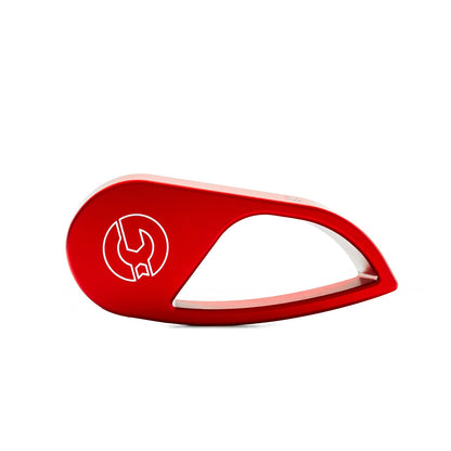 GoldenWrench BMW G8X Series Bonnet Hood Latch Handle In Red