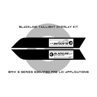 GoldenWrench BMW M5/5 Series Taillight Overlay Kit (F90/G30)