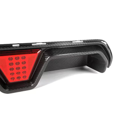 Carbon Fiber Rear Diffuser for F90 M5 w/ Rear Brake Light