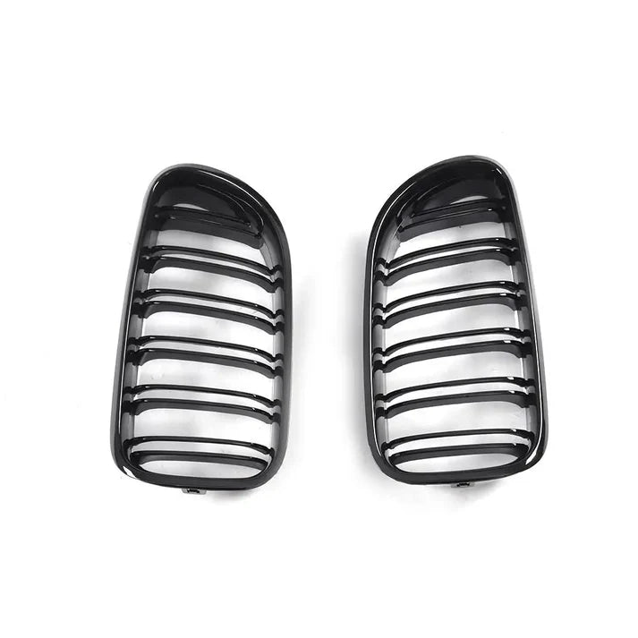 Gloss Black M Style Double Slat Grille for F06 / F12 / F13 BMW 6 Series M6