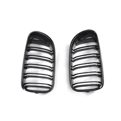 Gloss Black M Style Double Slat Grille for F06 / F12 / F13 BMW 6 Series M6