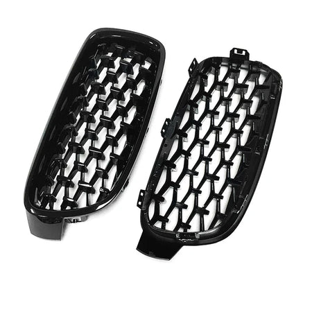 ABS Gloss Black Diamond Style Grille for F30 / F31 / F35 / F32 / F80 / F82 BMW 3 Series 4 Series M3 M4