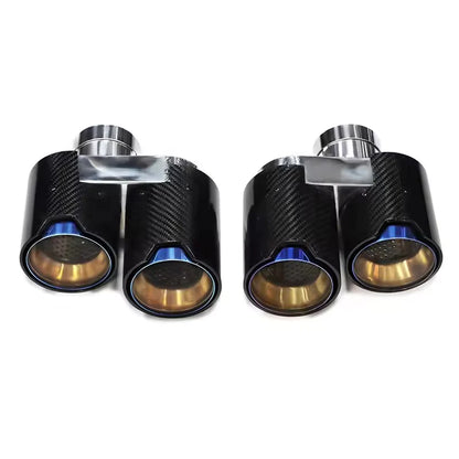 M Performance Quad Exhaust Tips for G20 330i & 330E / G22 430i / G42 230i