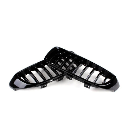 ABS Gloss Black Single Slat Front Grille for F32 / F33 / F36 / F80 / F82 BMW 4 Series M3 M4