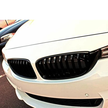 ABS Gloss Black Single Slat Front Grille for F32 / F33 / F36 / F80 / F82 BMW 4 Series M3 M4