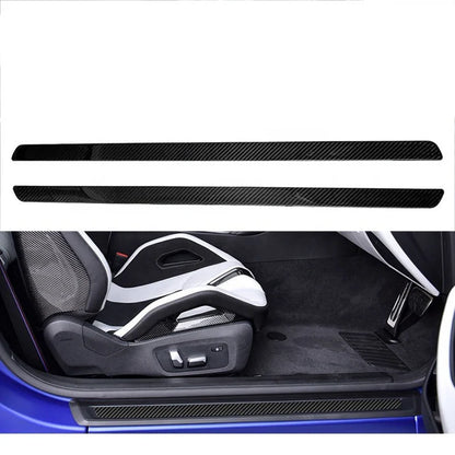 Carbon Fiber Door Sill Interior Trim For G82 BMW 4 Series M4