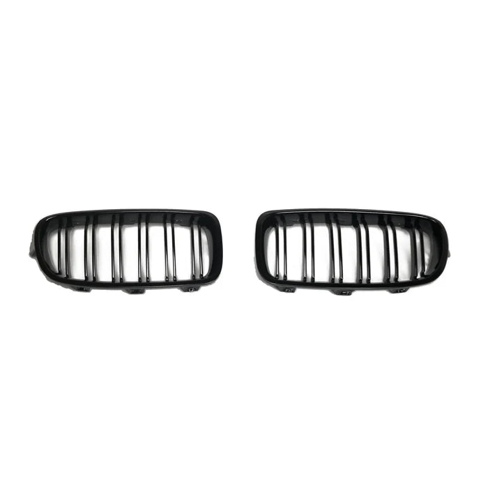 ABS Plastic Gloss Black Double Slat Grille for F30 / F31 / F35 / F32 / F80 / F82 BMW 3 Series 4 Series M3 M4