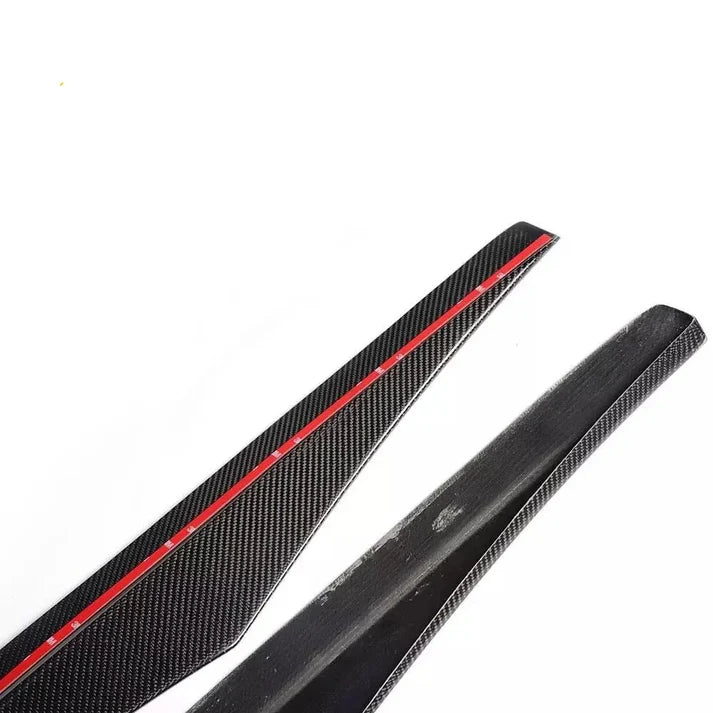 V Style Carbon Fiber Side Skirts for F06 F12 F13 BMW 6 Series / M6