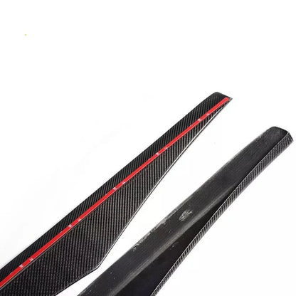 V Style Carbon Fiber Side Skirts for F06 F12 F13 BMW 6 Series / M6